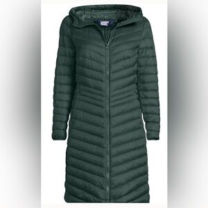 Lands End Wanderweight Packabke Coat -PL